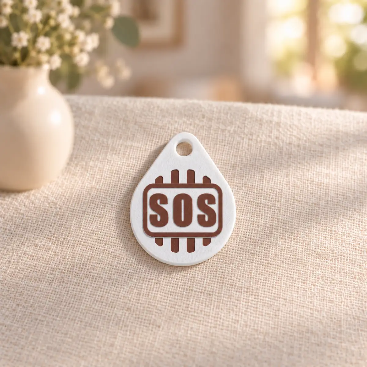 Notfallanhänger mit NFC »SOS« – image 2