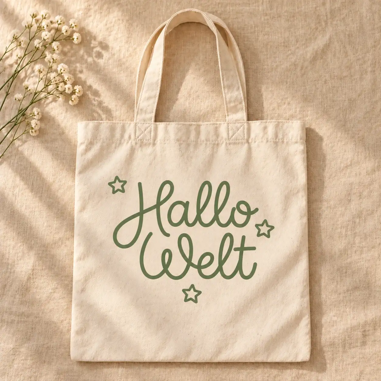 Plottervorlage »Schriftzug „Hallo Welt“« – Bild 1