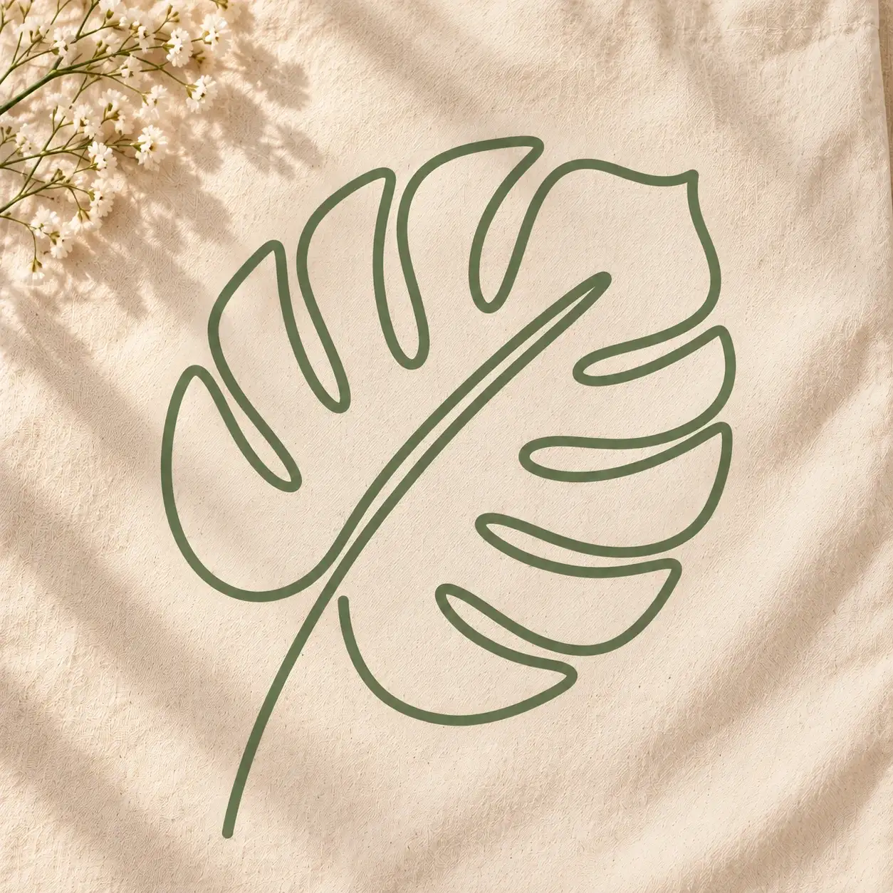Plottervorlage »Monstera-Blatt« – Bild 2
