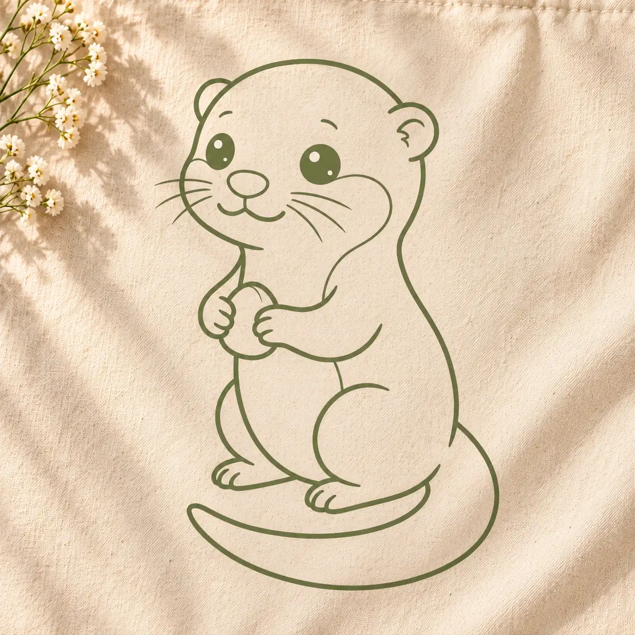 Plottervorlage »Otter« – Bild 2
