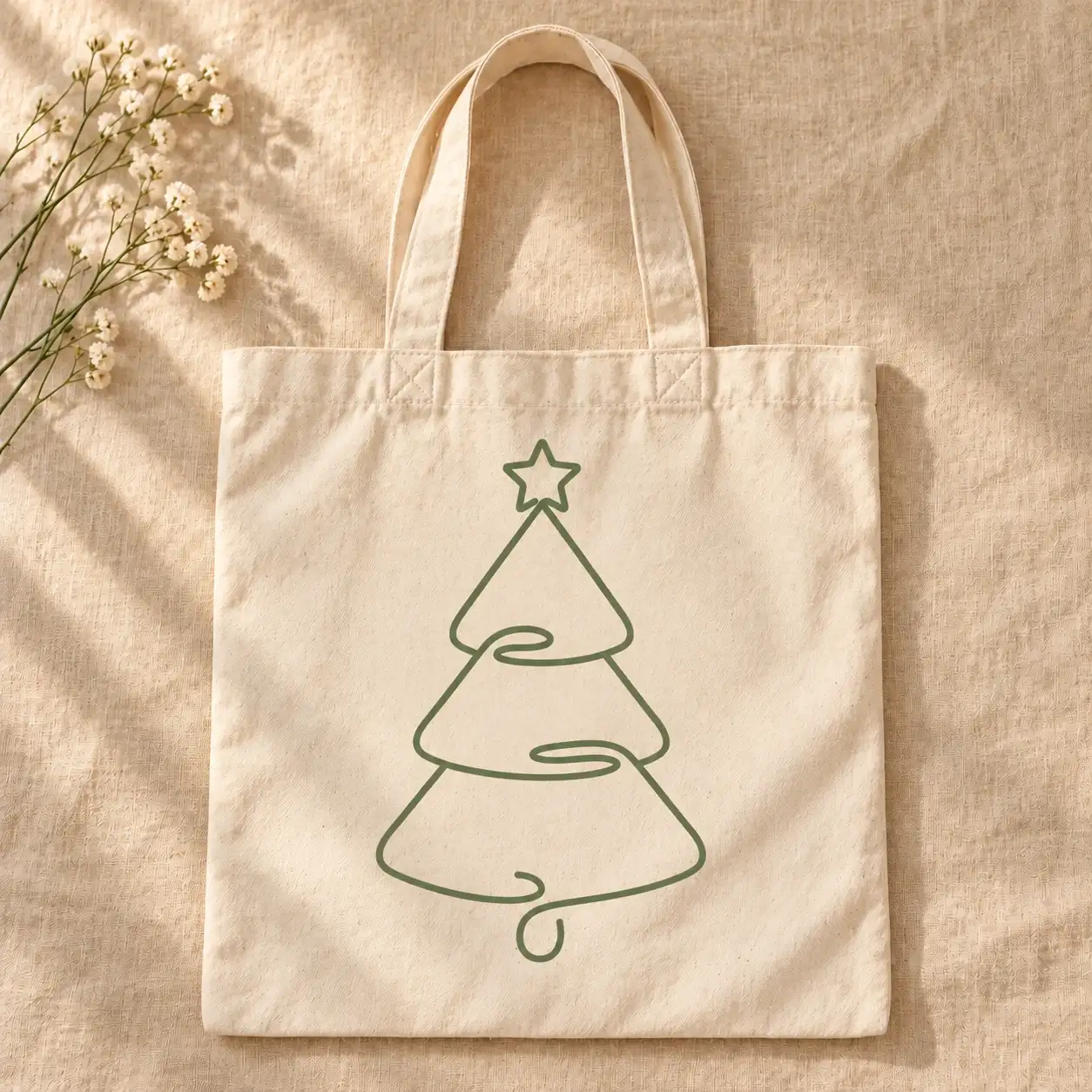 Plottervorlage »Tannenbaum mit Stern« – image 1