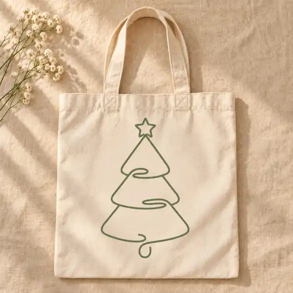 Plottervorlage »Tannenbaum mit Stern«